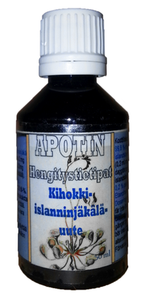 Apotin hengitystietipat: Kihokki - islanninjäkäläuute 50 ml