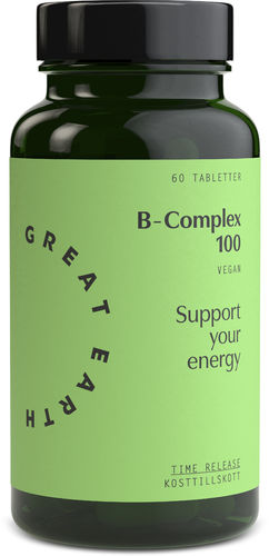 Great Earth B Complex 100 mg 60 tabl