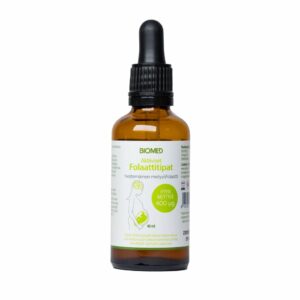 Biomed Aktiiviset Folaattitipat 40 ml