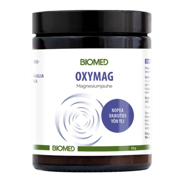 Biomed OxyMag - magnesiumjauhe 50 g