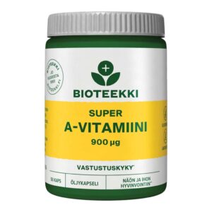Super A-vitamiini 50 kaps Bioteekki