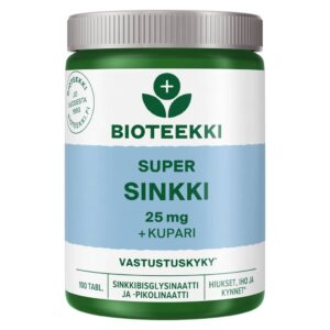 Super Sinkki + kupari 100 tabl - Bioteekki