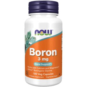 Boron 3mg 100kaps - Now Foods