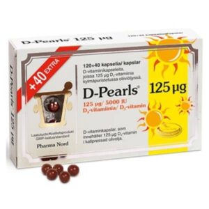 Pharma Nord D-Pearls 125 ug 120 + 40 kaps