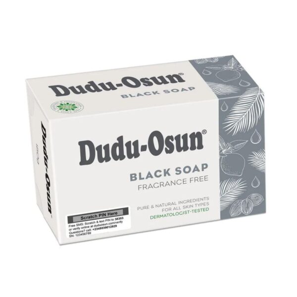 Dudu-Osun mustasaippua pure 150g