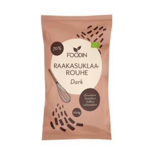 Foodin Raakasuklaarouhe 44% Dark 100g