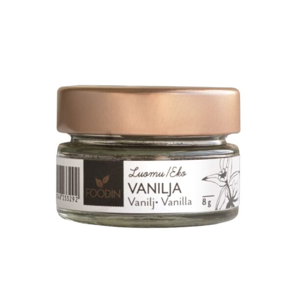 Vanilja luomu 8 g - Foodin