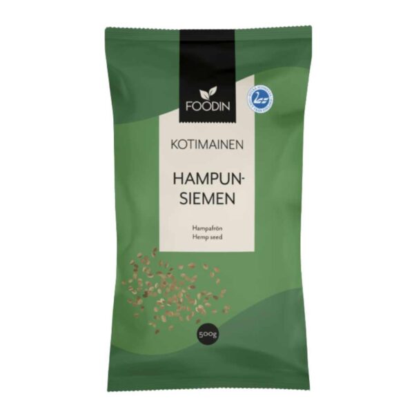 Foodin Kotimainen hampunsiemen 500 g