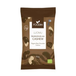 Foodin Raakasuklaacashew 60 g
