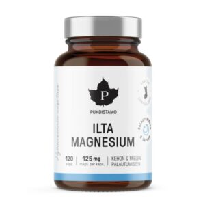 Puhdistamo Ilta magnesium 120 kaps