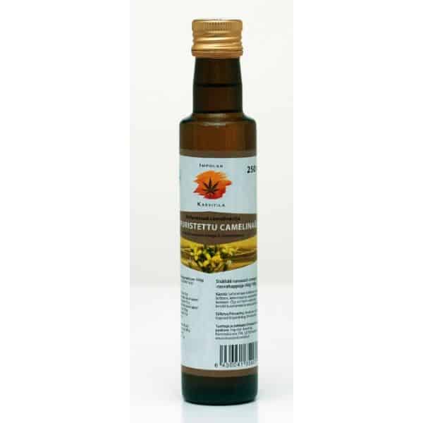 Camelinaöljy kylmäpuristettu 250ml