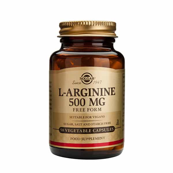 Solgar L-Arginiini 500mg 50 kaps