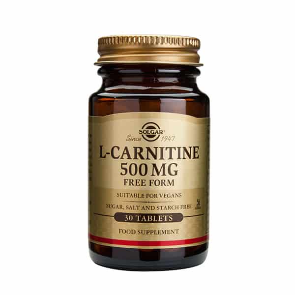 Solgar L-Carnitine 500 mg 30 tabl