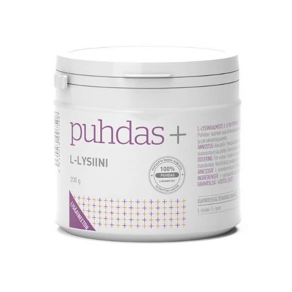 Puhdas+ L-Lysiini 200g