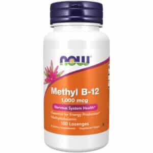 Methyl B12 1000mcg 100 tabl - Now Foods