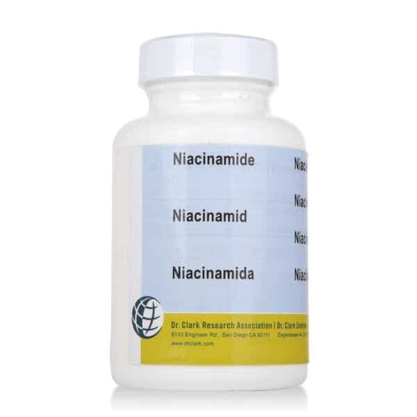 Niasiiniamidi 500mg 100 kaps - Dr. Clark Research association Niasiiniamidi 500mg 100 kaps - Dr. Clark Research association