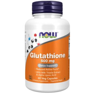 Glutathione 500mg 60 kaps - Now Foods