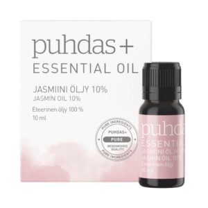 Puhdas+ Jasmiini eteerinen öljy 10 ml