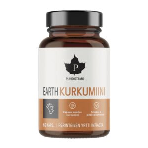 Puhdistamo Earth Kurkumiini 60 kapselia