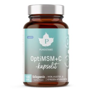 Puhdistamo OptiMSM + C 120 kaps
