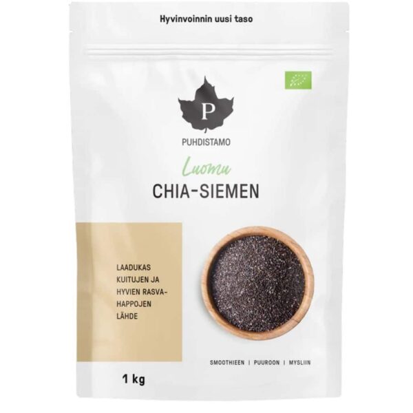 Puhdistamo Chia-siemenen 1000 g