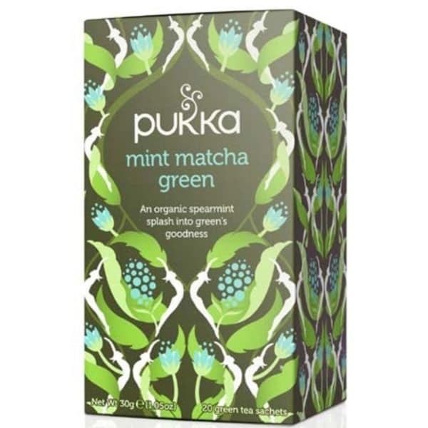 PUKKA Mint matcha Green tee 20 pss