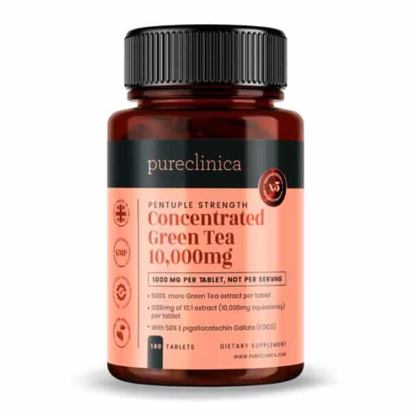 Pureclinica Concentrated Green Tea 10000mg 180 tabl