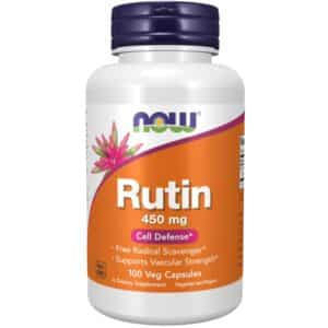 Rutin 450mg 100 kaps - Now Foods