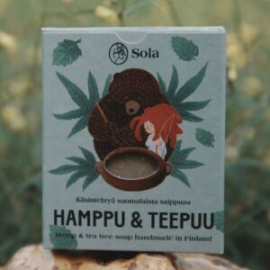 Hamppu & teepuu saippua 60 g