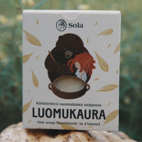 Luomukaura saippua 60 g