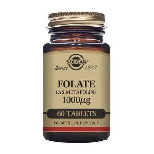 Solgar Folate 1000 mcg 60 tabl