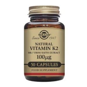 Vitamin K2 (MK7) 50 kaps - Solgar