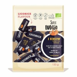 Superfudgio lakritsifudge 150g