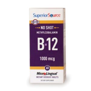 Superior Source B12-vitamin 1000µg 60 tabl