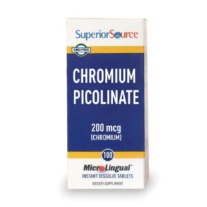 Superior Source Chromium 200µg 100 tabl