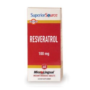 Superior Source Resveratrol 100mg 60 tabl