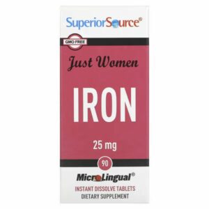 Superior Source Just Women IRON 25mg 90 tabl