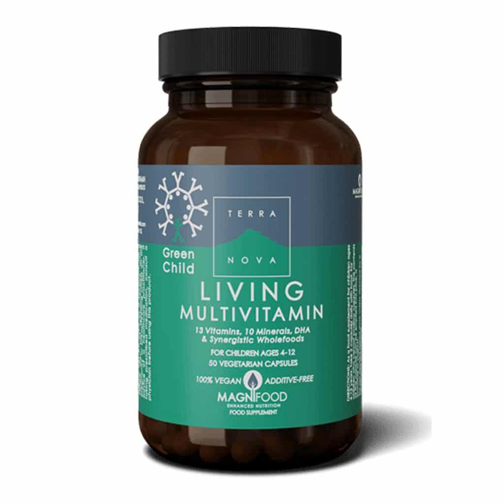 Green child Living Multivitamin 50 kaps - Terranova