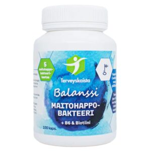 Balanssi Maitohappobakteeri 100 kaps - Terveyskaista