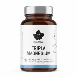 Puhdistamo Tripla Magnesium 120 kaps