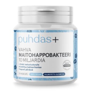 Puhdas+ Vahva Maitohappobakteeri 10 mrd 75 kaps