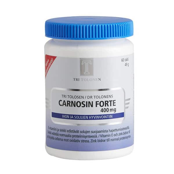 Tolonen Carnosin forte 400mg 60 tabl
