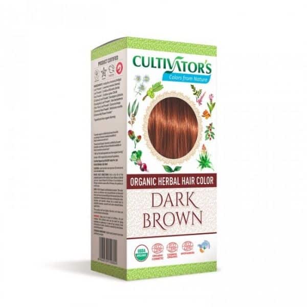 Kasvihiusväri Dark Brown Slim pack 100g - Cultivators