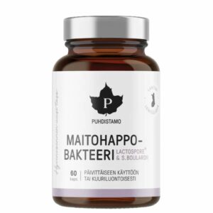 Puhdistamo Maitohappobakteeri + boulardii 60 kaps