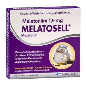 Melatosell Melatoniini 1,9 mg 60 tabl