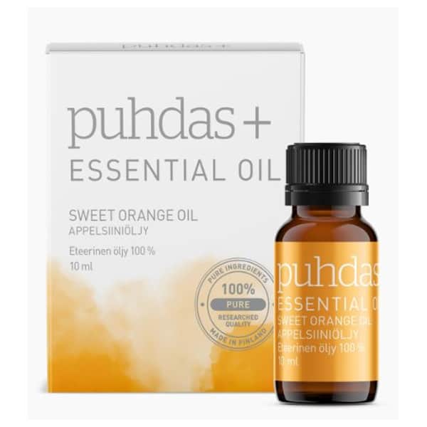 Puhdas+ Appelsiini eteerinen öljy 10 ml