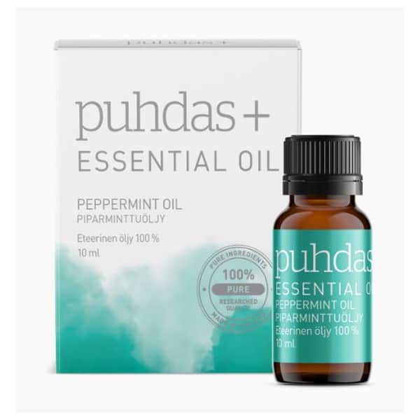 Puhdas+ Piparminttu eteerinen öljy 10 ml