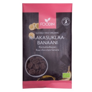 Foodin Raakasuklaabanaani 70 g