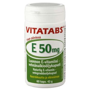 Vitatabs E 50mg 60 kaps