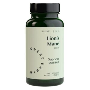 Great Earth Lion`s Mane 500 mg 60 kaps